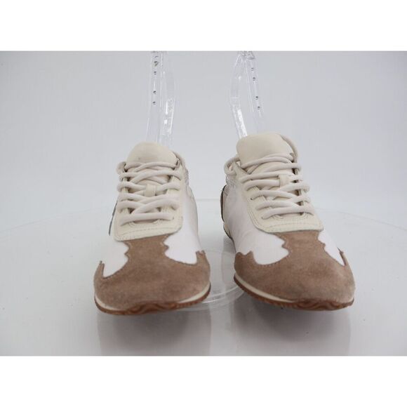 Tory Burch White and Tan Athletic Shoes - Picture 5 of 16